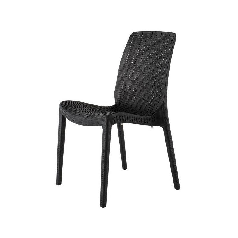 Lagoon, Silla Rue 7025, Mesa Oslo 7021, Comedor para exterior, comedor para interior, Muebles de rattan sintetico, Mobiliario de terraza, Diseño de ratan, Resistente a los rayos UV, Muebles resistentes a los rayos UV, Muebles de mimbre