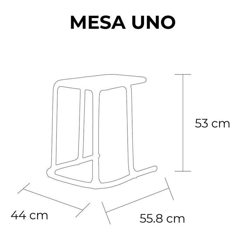 Lagoon Mesa Auxiliar de Servicio para Interior y Exterior con Protección UV, Modelo Uno 7095 - LuzDeco