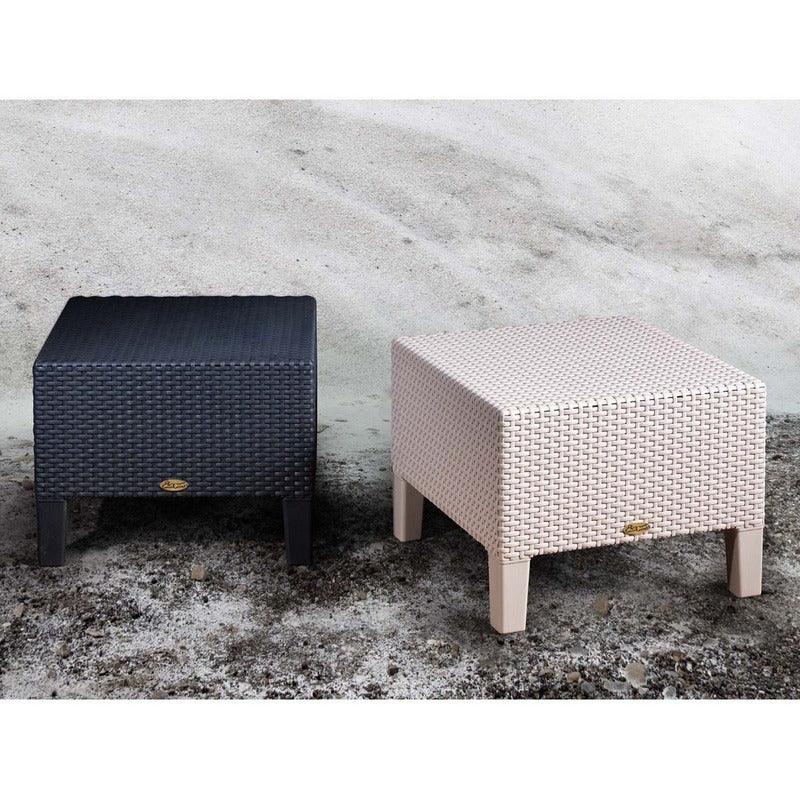 Lagoon, Magnolia 7023LC, Sillón doble, Love seat de rattan, Sillón para exterior, Love seat apto para exterior, Sillón de jardín, Rattan sintético, Cojines resistentes a la intemperie, Mobiliario de terraza, Estilo contemporáneo, Comodidad exterior