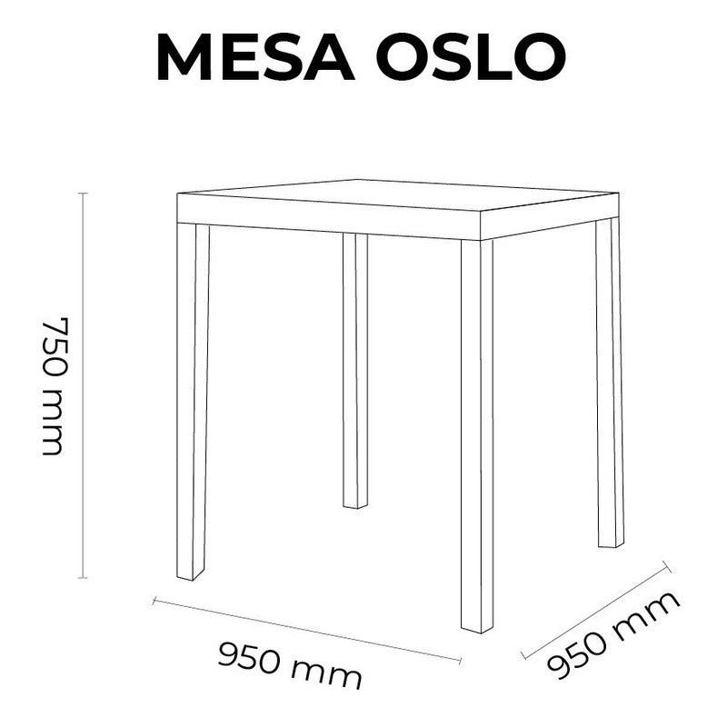 Lagoon, Oslo 7020, Mesa de comedor, Mesa de comedor para exterior, Mesa de comedor para interior, Muebles de rattan, Rattan sintético, Mobiliario de terraza, Diseño en rattan, Resistente a la intemperie, Muebles resistentes UV, Muebles de mimbre sintético.