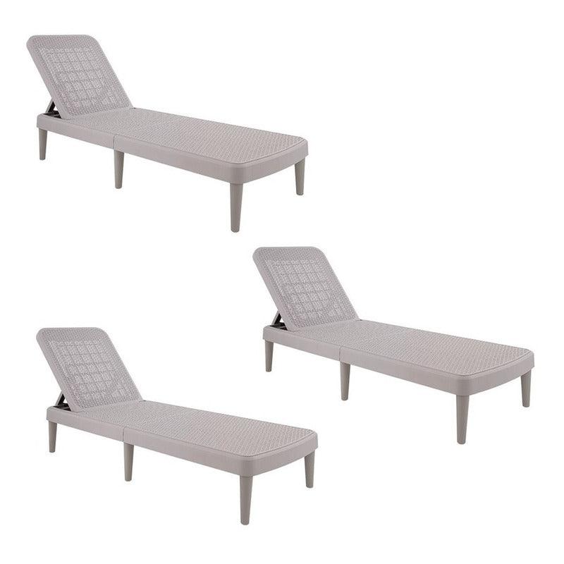 Lagoon, Camastro Tahití, Camastro plegable, camastro de ratán, camastro para exterior, Muebles de rattan sintetico, Mobiliario de terraza, Diseño de ratan, Resistente a los rayos UV,  Muebles resistentes a los rayos UV, Muebles de mimbre