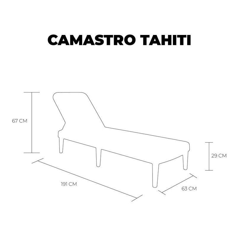 Lagoon, Camastro Tahití, Camastro plegable, camastro de ratán, camastro para exterior, Muebles de rattan sintetico, Mobiliario de terraza, Diseño de ratan, Resistente a los rayos UV,  Muebles resistentes a los rayos UV, Muebles de mimbre