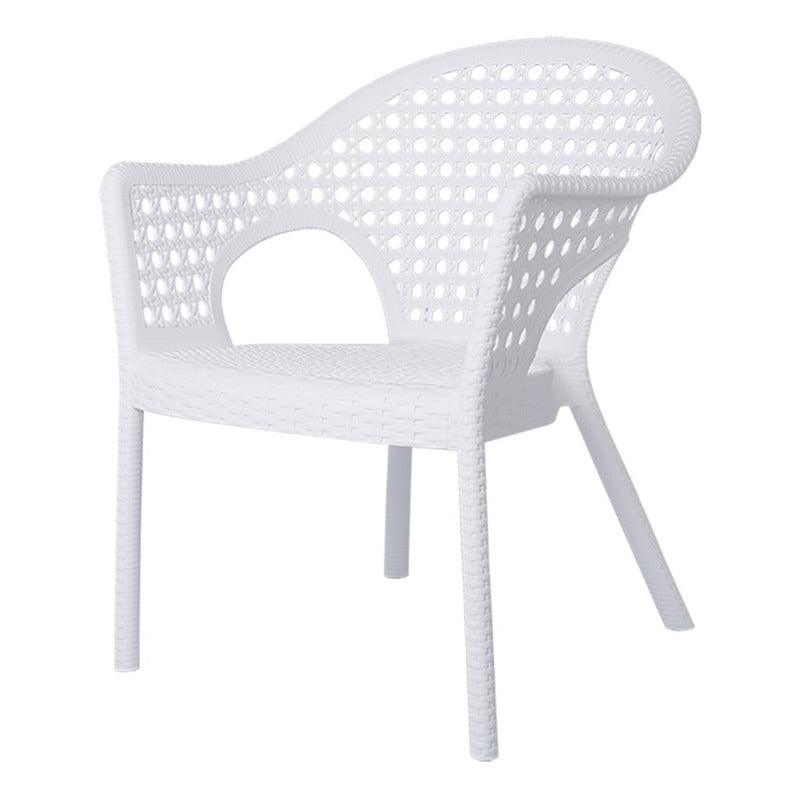 Lagoon, Silla Iris 7029, Silla de comedor, silla de comedor para exterior, silla de comedor para interior, Muebles de rattan sintetico, Mobiliario de terraza, Diseño de ratan, Resistente a los rayos UV,  Muebles resistentes a los rayos UV, Muebles de mimbre