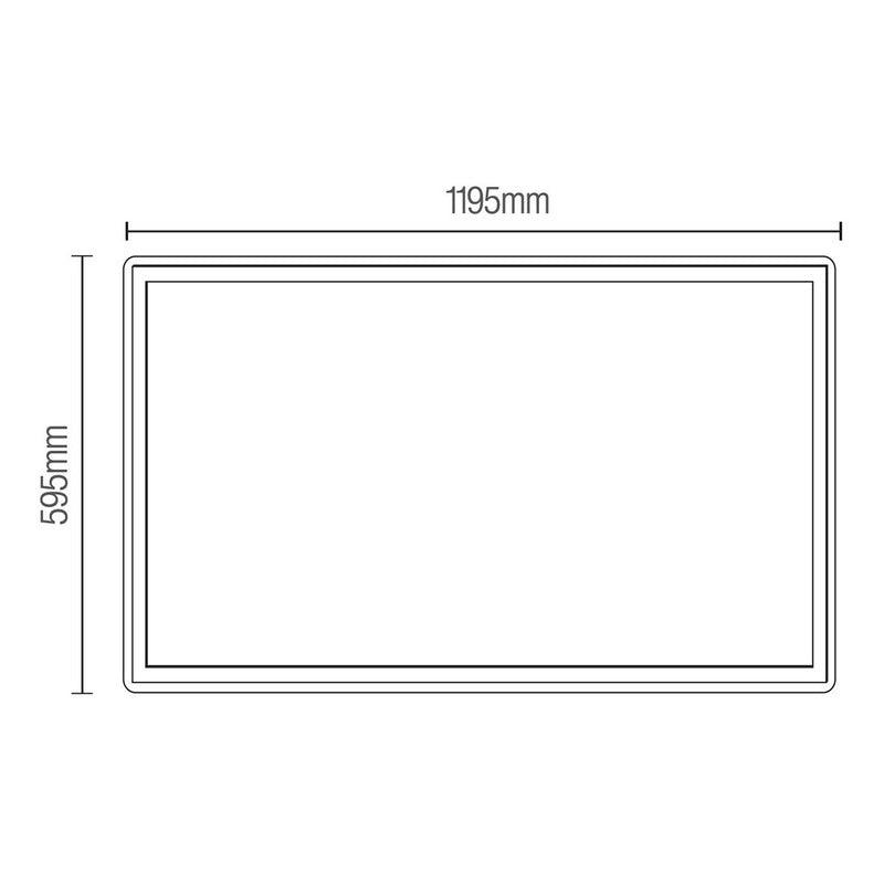Lámpara Led | OFILED-R | 96W | Luz Fría | Blanco | Empotrable Plafón - LuzDeco
