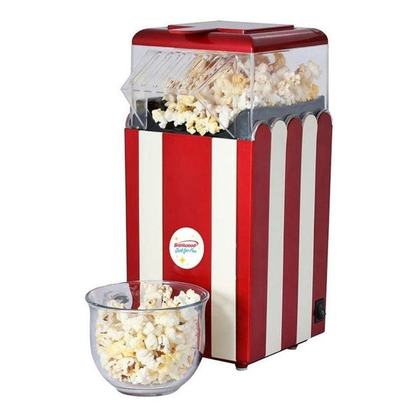 Maquina de Palomitas | Retro | Aire caliente | Sin aceite | Rojo - LuzDeco