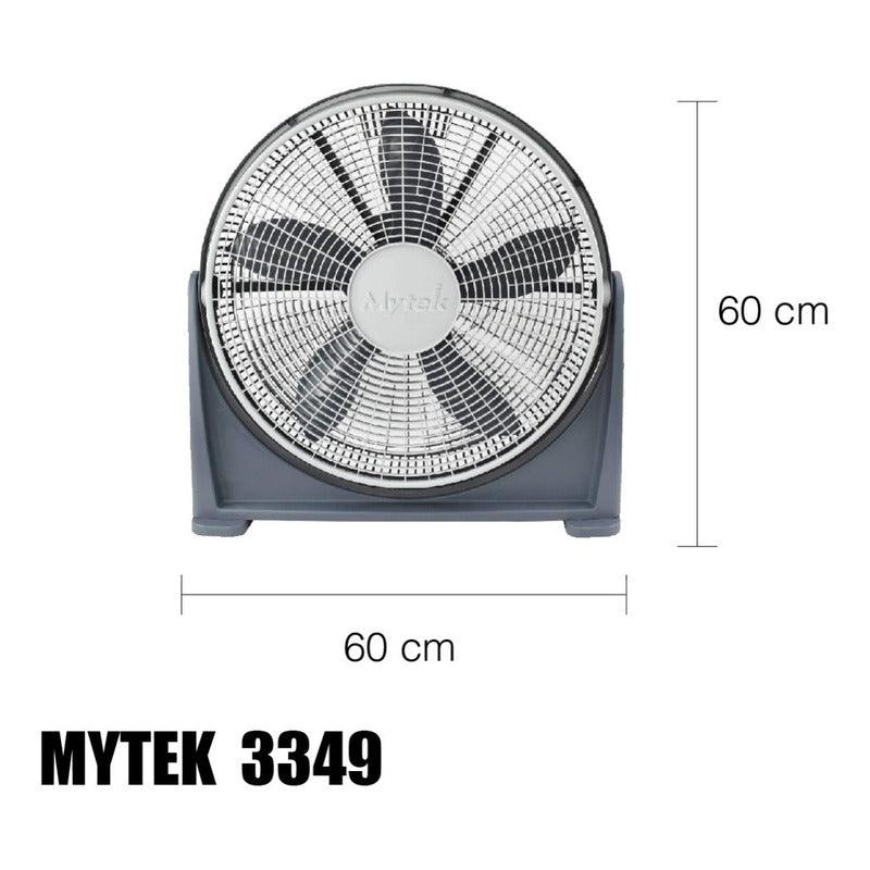 Mytek 3349 Ventilador de Piso y Pared de 20 Pulgadas, Inclinación Manual - LuzDeco