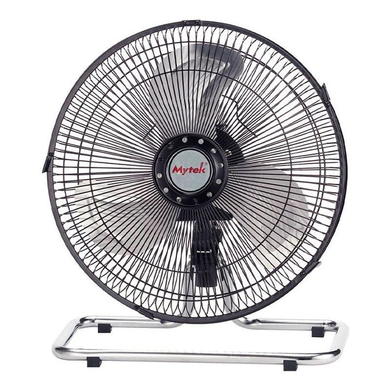 Mytek 3372 Ventilador de Pared, Piso y Mesa de 12 Pulgadas, Metálico Oscilación 90° - LuzDeco