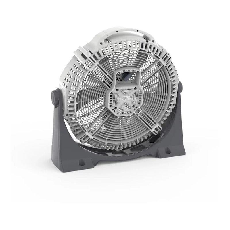 Navia CFN-2020 Turbo Ventilador de Pared y Piso 20 Pulgadas Blanco con Aspas Color Gris - LuzDeco