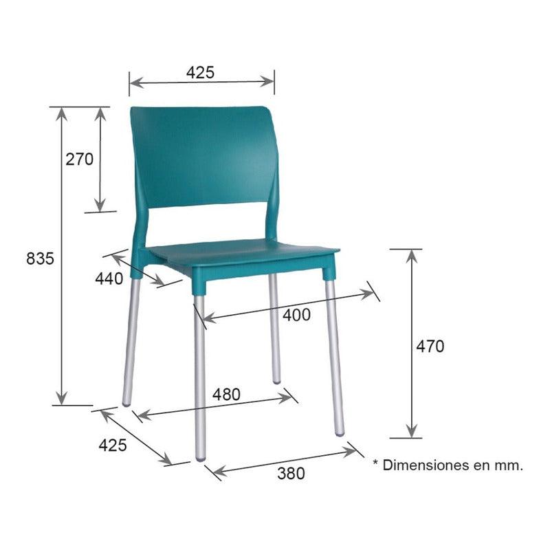 Offiho, Silla Reef ohv62,  silla para comedor, silla para exterior, sillas a mayoreo, silla de plastico, silla para interior, mobiliario de exterior, mobiliario a mayoreo, sillas con proteccion uv, sillas resistentes al sol, muebles para exterior