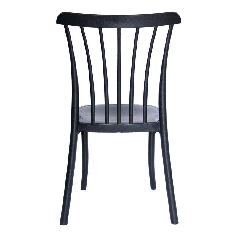 Offiho, silla nordik ohv118, Silla de comedor, Silla Vintage, silla de comedor para exterior, silla de comedor para interior, Muebles de interior, Mobiliario de terraza, Sillas para terraza, Resistente a los rayos UV, Muebles resistentes a los rayos UV, Muebles de exterior, Silla para eventos