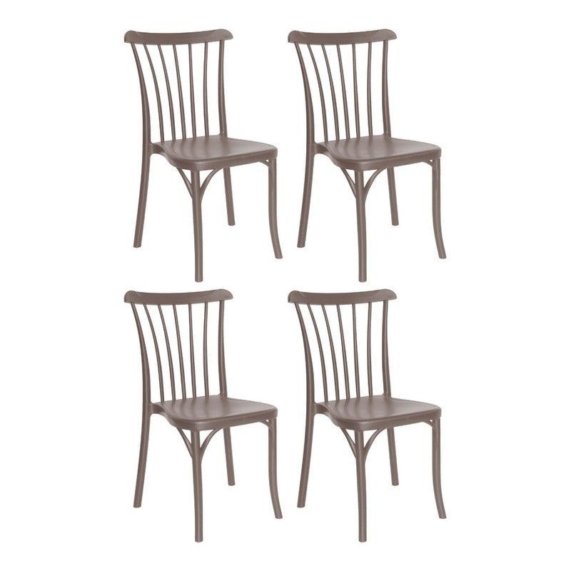 Offiho, silla nordik ohv118, Silla de comedor, Silla Vintage, silla de comedor para exterior, silla de comedor para interior, Muebles de interior, Mobiliario de terraza, Sillas para terraza, Resistente a los rayos UV, Muebles resistentes a los rayos UV, Muebles de exterior, Silla para eventos