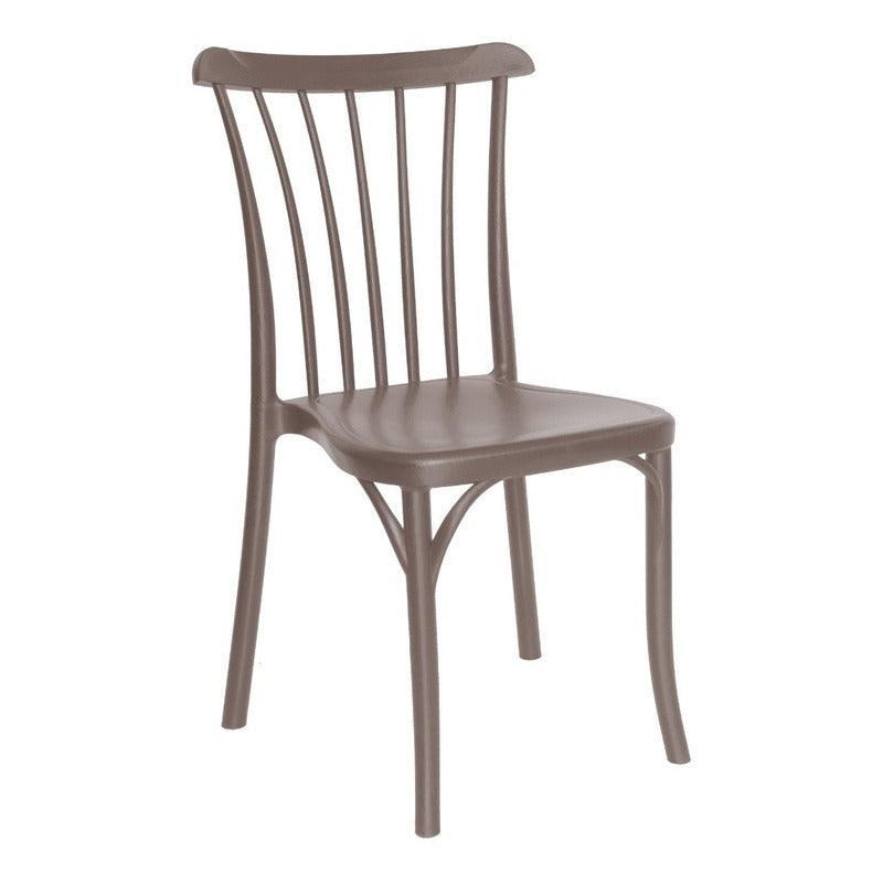 Offiho, silla nordik ohv118, Silla de comedor, Silla Vintage, silla de comedor para exterior, silla de comedor para interior, Muebles de interior, Mobiliario de terraza, Sillas para terraza, Resistente a los rayos UV, Muebles resistentes a los rayos UV, Muebles de exterior, Silla para eventos