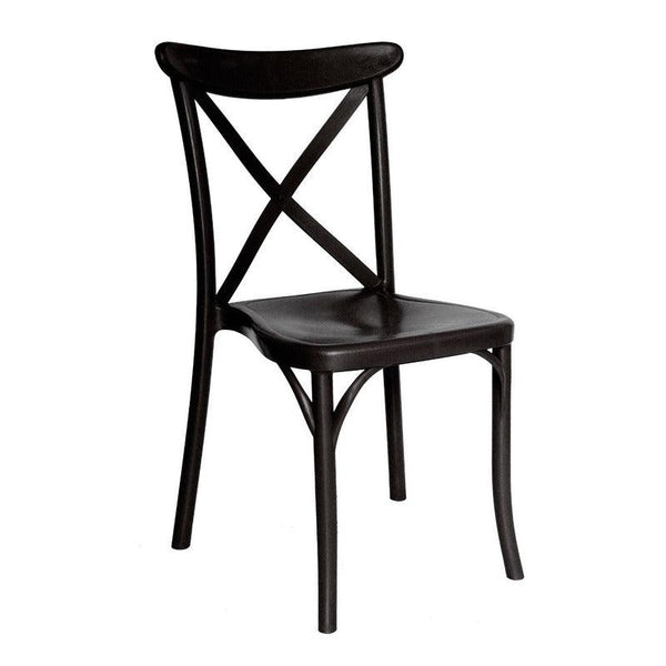 Offiho, silla eqqus ohv117, Silla de comedor, Silla Vintage, silla de comedor para exterior, silla de comedor para interior, Muebles de interior, Mobiliario de terraza, Sillas para terraza, Resistente a los rayos UV, Muebles resistentes a los rayos UV, Muebles de exterior, Silla para eventos