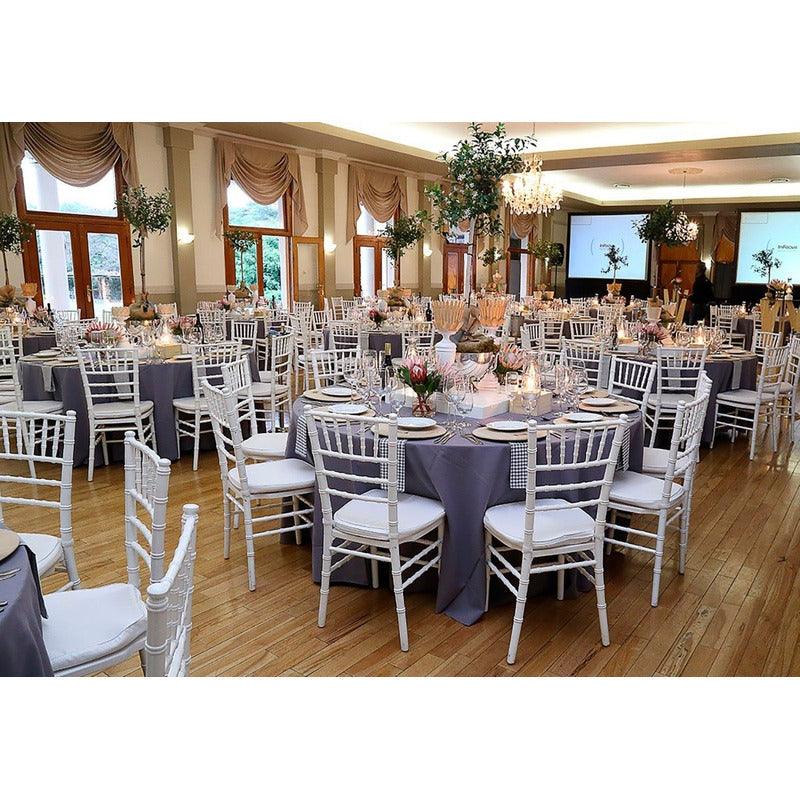 Offiho Silla de Comedor Vintage Para Eventos Aptas para Exterior e Interior con Protección UV, Modelo FESTINA - LuzDeco