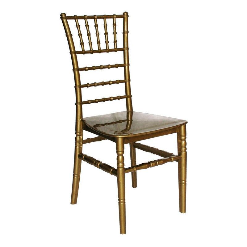 Offiho Silla de Comedor Vintage Para Eventos Aptas para Exterior e Interior con Protección UV, Modelo FESTINA - LuzDeco