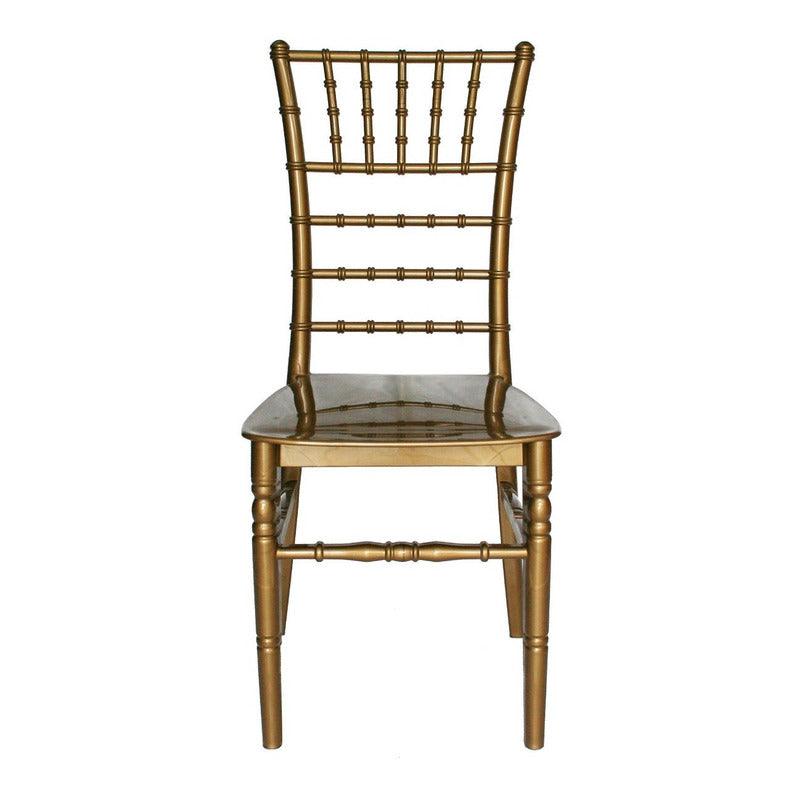 Offiho Silla de Comedor Vintage Para Eventos Aptas para Exterior e Interior con Protección UV, Modelo FESTINA - LuzDeco