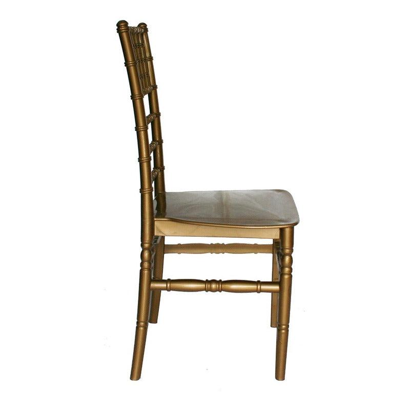 Offiho Silla de Comedor Vintage Para Eventos Aptas para Exterior e Interior con Protección UV, Modelo FESTINA - LuzDeco