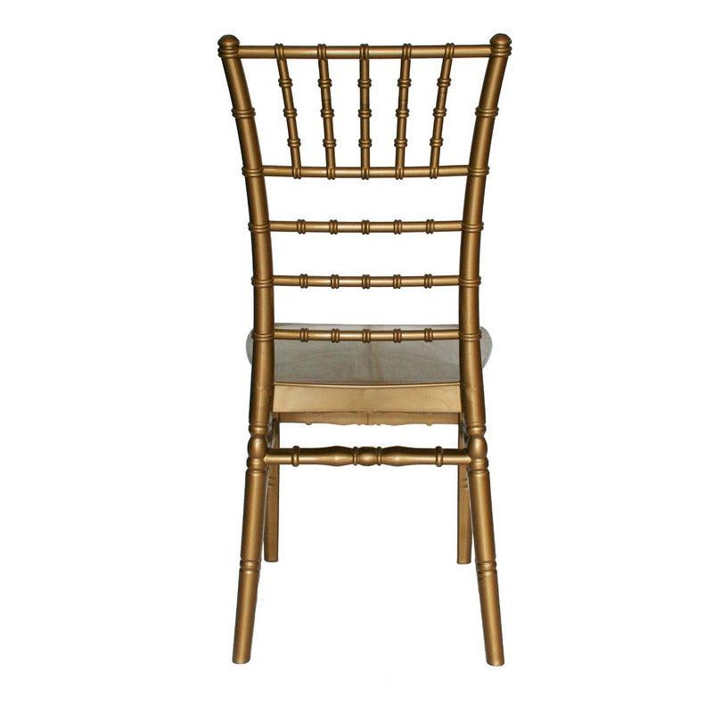Offiho Silla de Comedor Vintage Para Eventos Aptas para Exterior e Interior con Protección UV, Modelo FESTINA - LuzDeco