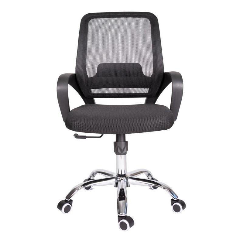 Offiho Silla De Escritorio Ergonómica Reclinable con Altura Ajustable con Tapiz Mesh, Modelo BARI-OPERATIVO - LuzDeco