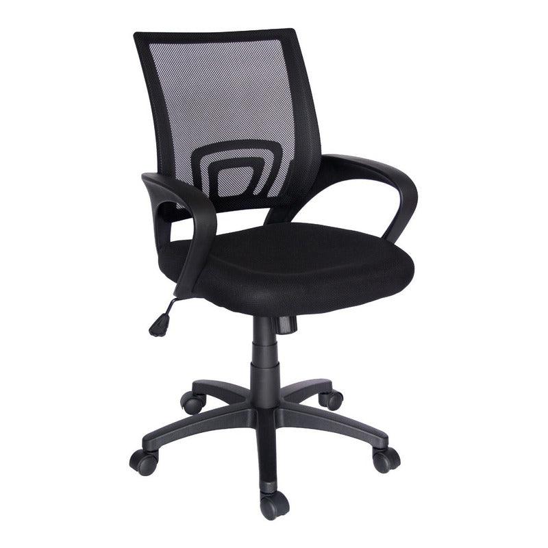 Offiho Silla de Oficina Ergonómica Reclinable con Altura Ajustable, Modelo Eco-Chair - LuzDeco