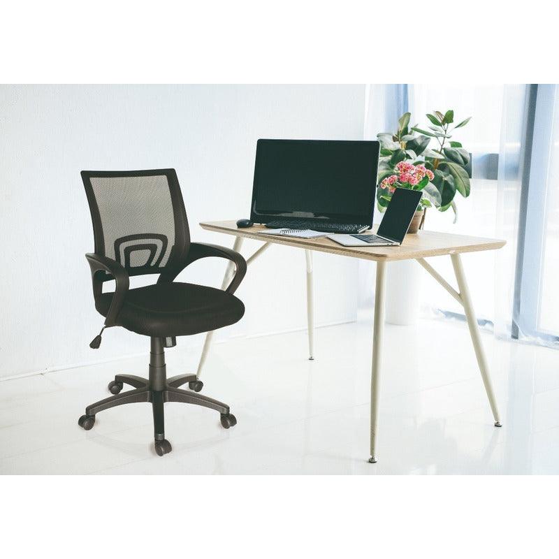 Offiho Silla de Oficina Ergonómica Reclinable con Altura Ajustable, Modelo Eco-Chair - LuzDeco