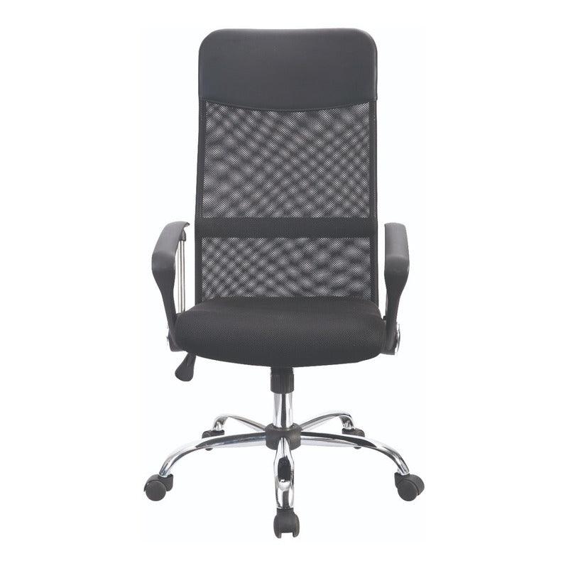 Offiho Silla de Oficina Ergonómica Reclinable con Altura Ajustable, Modelo EconoMalla - LuzDeco