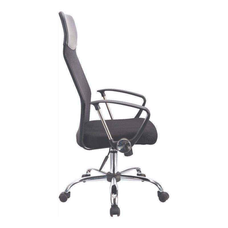 Offiho Silla de Oficina Ergonómica Reclinable con Altura Ajustable, Modelo EconoMalla - LuzDeco