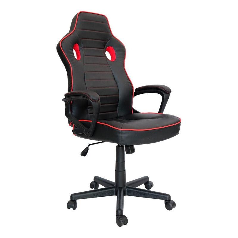 Offiho Silla de Oficina Ergonómica Reclinable con Altura Ajustable, Modelo Gamer - LuzDeco