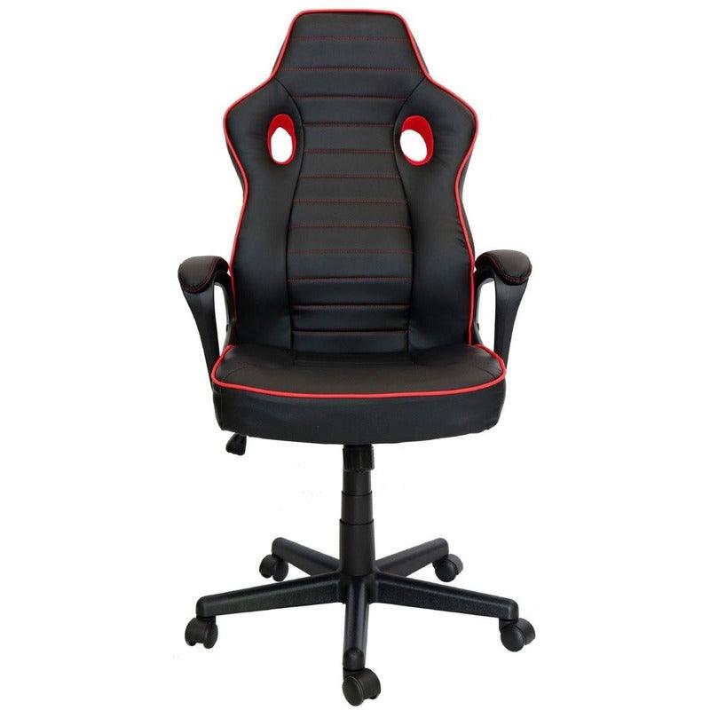 Offiho Silla de Oficina Ergonómica Reclinable con Altura Ajustable, Modelo Gamer - LuzDeco