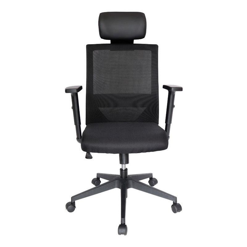 Offiho Silla de Oficina Ergonómica Reclinable con Altura Ajustable, Modelo OHE65 Bosse - LuzDeco