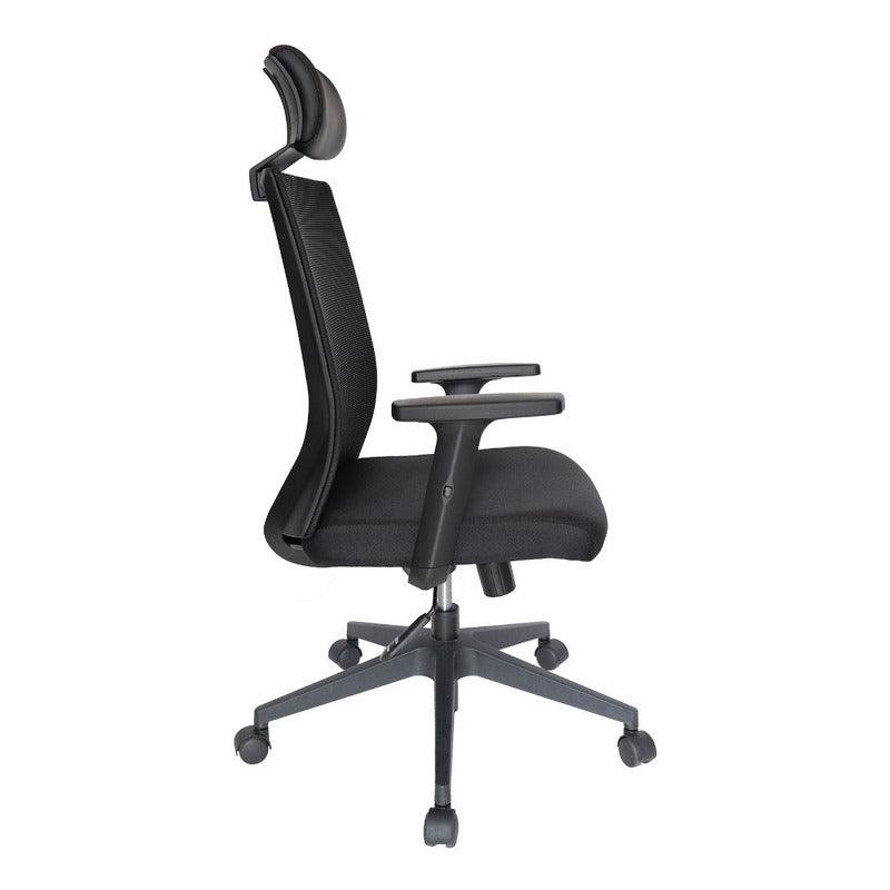 Offiho Silla de Oficina Ergonómica Reclinable con Altura Ajustable, Modelo OHE65 Bosse - LuzDeco