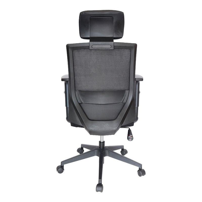 Offiho Silla de Oficina Ergonómica Reclinable con Altura Ajustable, Modelo OHE65 Bosse - LuzDeco