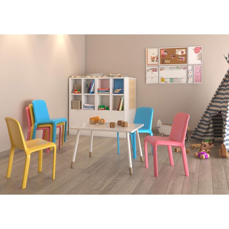 Offiho Silla Infantil Durable para Exterior e Interior con Protección UV, Modelo OHV67 Bimba - LuzDeco